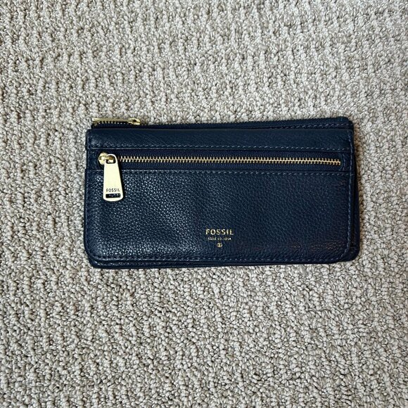 Fossil Leather Wallet - Picture 1 of 7